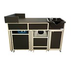 Mobile Shampoo Sink w/ Cabinet